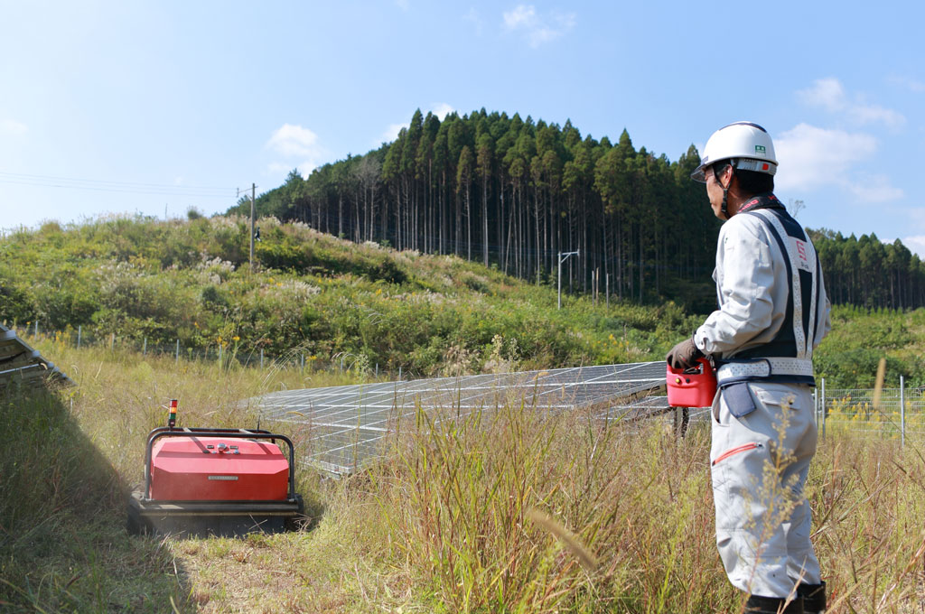 remote control lawn mower